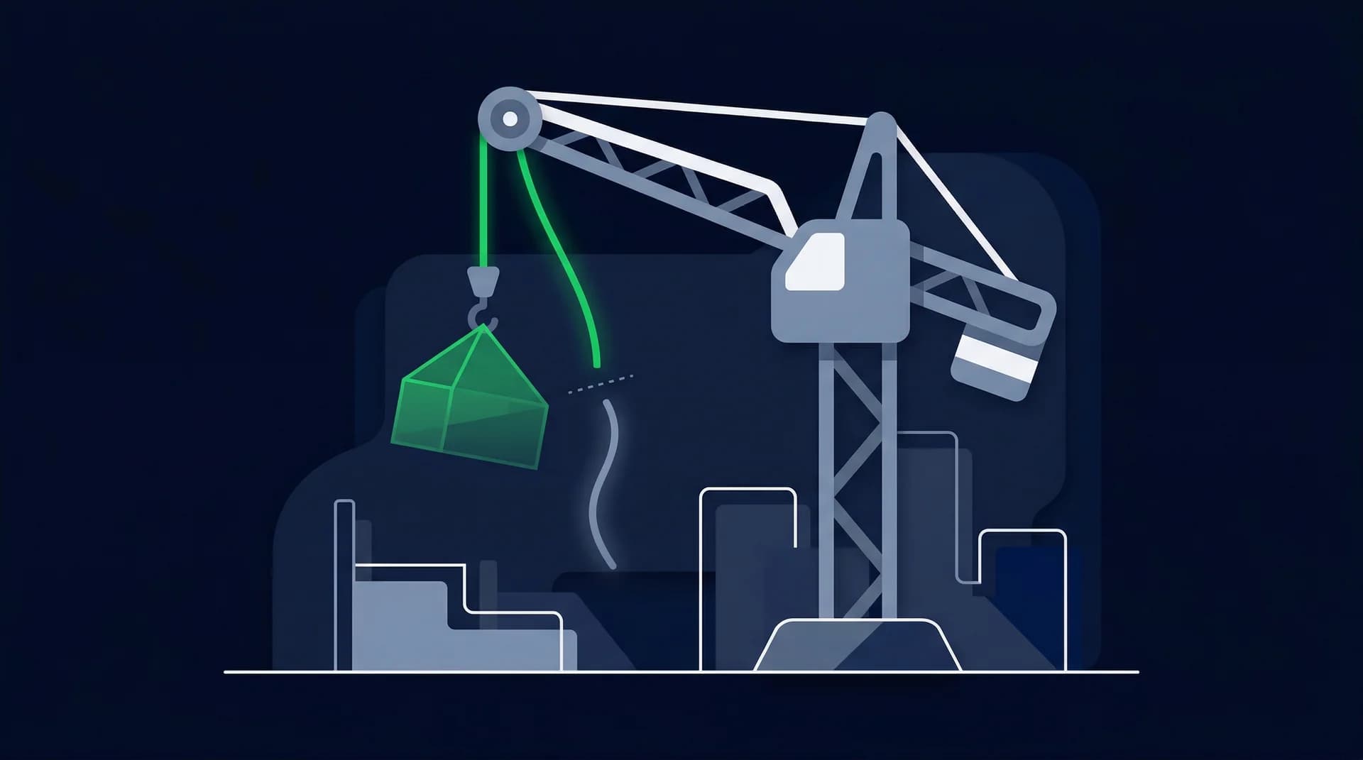 Professional contractor reviewing contract terms for work suspension due to non-payment