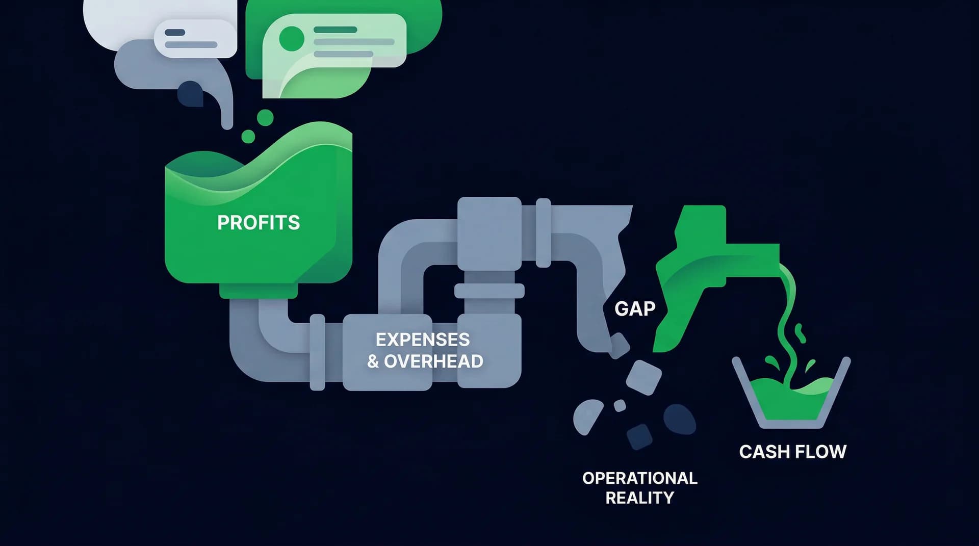 Waarom winstgevende dienstverleners failliet gaan